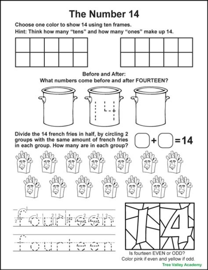 14 Combinations of 14