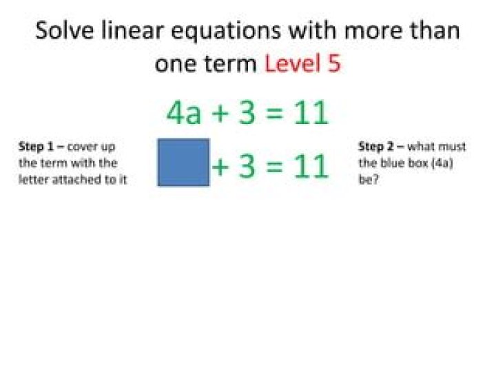 4a-3=11