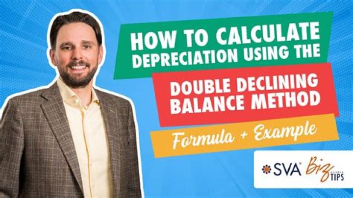 Declining Balance Depreciation Calculator Video