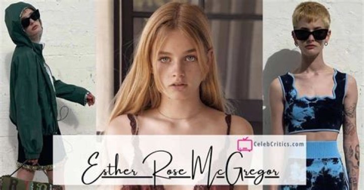 Esther Rose McGregor: Ewan McGregor’s daughter Bio