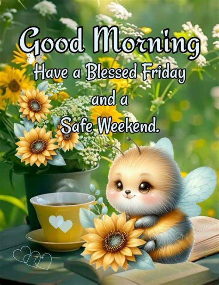 Have a blessed Friday and weekend Have a blessed Friday and weekend