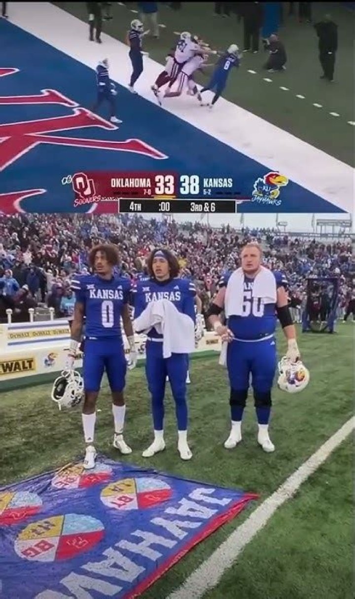 Kansas Defeats Oklahoma First Time Since 1997