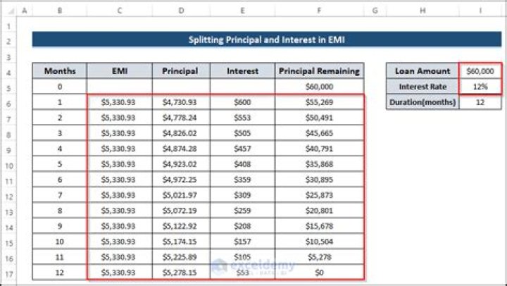 Split Fund Interest with Principal of 20000 and Fund 1 = 10% and Fund
