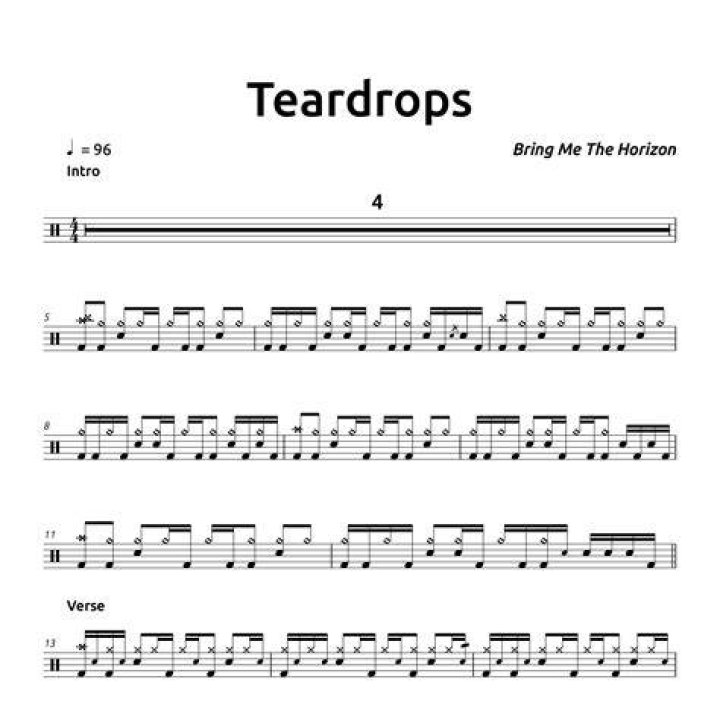 Teardrops - Bring Me The Horizon - what songs have good beat drops
